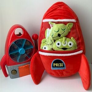 Red Rocket Plush Toy & Toy Set